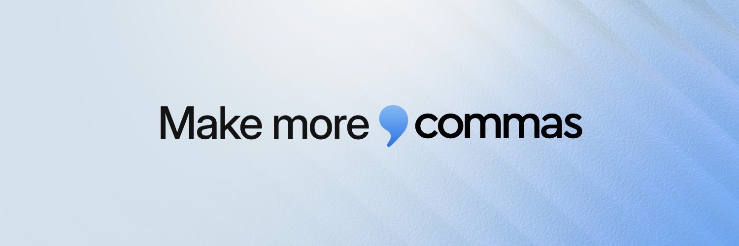 Make more commas